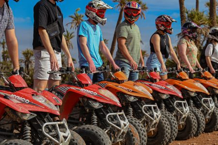 1 heure de quad dans le désert de Jebilet